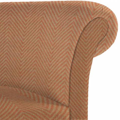 Linwood Fabrics Fable Weaves Kitsune Fabric - Terracotta - LF1930C/002