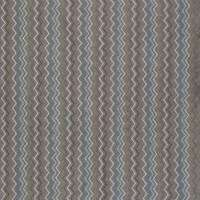 Taggia Fabric - Pewter / Azure / Ivory