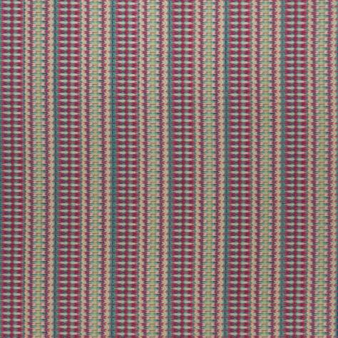 Osborne & Little Taza Fabrics Zouina Fabric - Teal / Blush - F7274-03