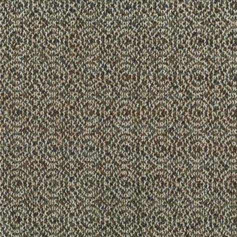 Nina Campbell Charlton Fabrics Rushlake Fabric - Chocolate / Ivory - NCF4381-05