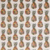Ananas Fabric - Terracotta / Coral / Grass