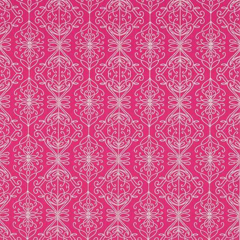 Harlequin Amazilia Fabrics Java Fabric - Flamingo/Peach - HAMA131518 - Image 1