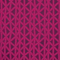 Rumbia Fabric - Flamingo/Loganberry