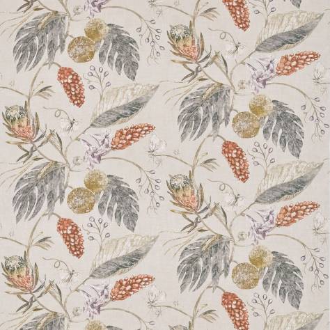 Harlequin Palmetto Fabrics Amborella Fabric - Willow/Russet - HGAT120424