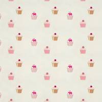 Cupcakes Fabric - Fuchsia / Candy / Lime / Natural