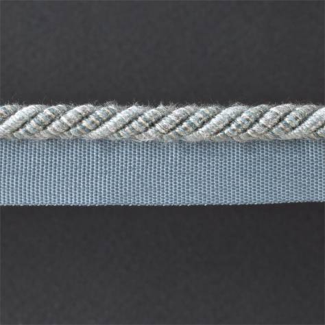 Flanged Cord - Mid Blue - Image 1