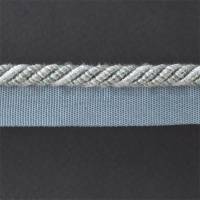 Flanged Cord - Mid Blue