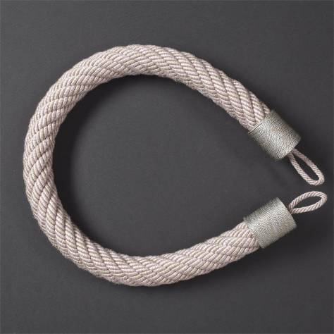 Rope Tie Back - Rose Quartz - Image 1