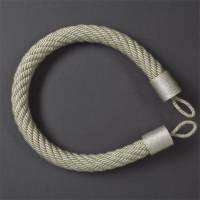 Rope Tie Back - Antique Linen