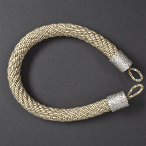 Rope Tie Back - Soft Gold - Image 1