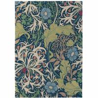 William Morris & Co Seaweed Rug Ink (Select Size)