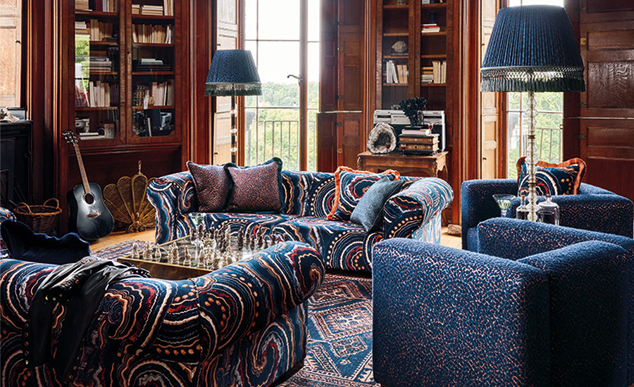 Temperley London Living Room by Romo