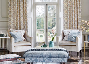 Bloom Living Room by Prestigious Textiles