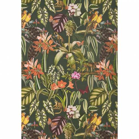 Prestigious Textiles Caribbean Wallpapers Caicos Wallpaper - Jade - 1827/606