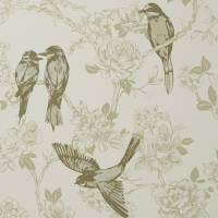 Songbird Wallpaper - Chartreuse