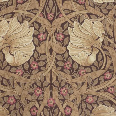 William Morris & Co Archive Wallpapers Pimpernel Wallpaper - Fig/Sisal - DM6P210390