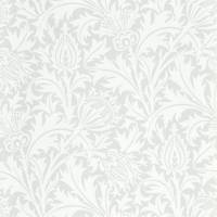 Pure Thistle Wallpaper - Grey Blue