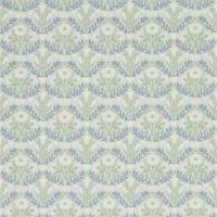 Morris Bellflower Wallpaper - Grey / Fennel