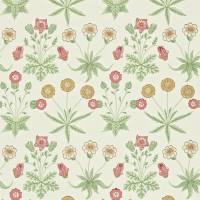 Daisy Wallpaper - Willow/Pink