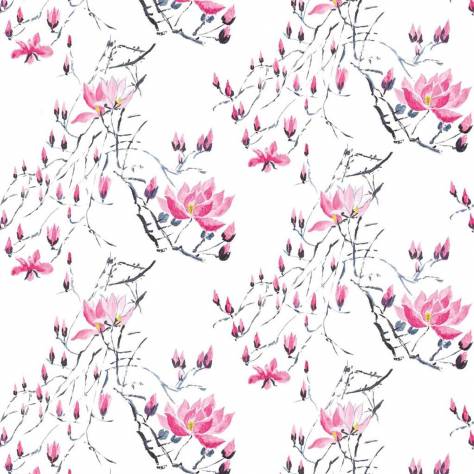 Designers Guild Scenes and Murals Wallpanels Madame Butterfly Wallpaper - Peony - PDG579/01