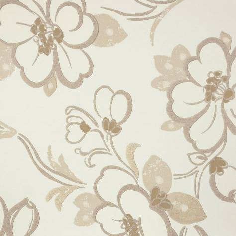 Designers Guild Amrapali Wallpapers Lotus Flower Wallpaper - Oyster - P571/01