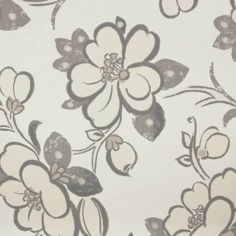 Designers Guild Amrapali Wallpapers Lotus Flower Wallpaper - Slate - P571/03