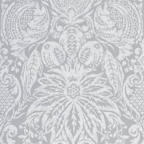 Zoffany Darnley Wallpapers Mitford Damask Wallpaper - Empire Grey - ZDAR312864