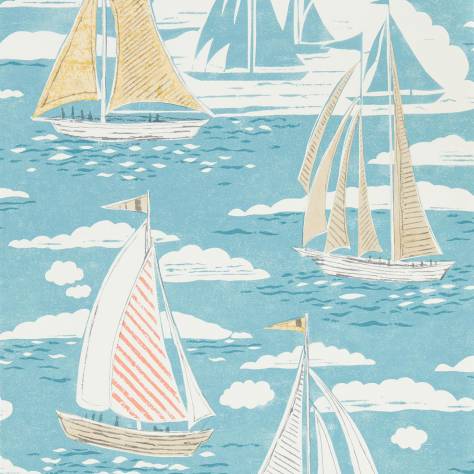 Sanderson Home Port Isaac Wallpapers Sailor Wallpaper - Pacific - DCOA216571