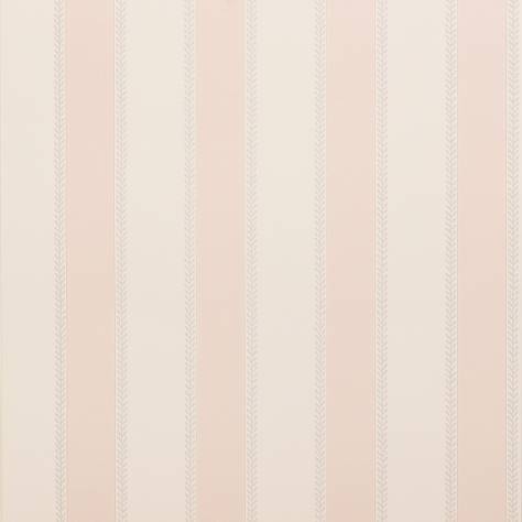 Colefax & Fowler  Mallory Stripes Wallpapers Graycott Stripe Wallpaper - Old Pink - 07190-01