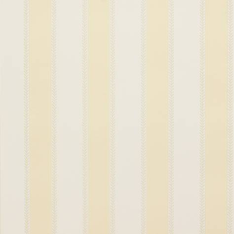 Colefax & Fowler  Mallory Stripes Wallpapers Graycott Stripe Wallpaper - Yellow - 07190-03