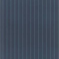 Langford Chalk Stripe Wallpaper - Indigo