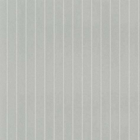 Ralph Lauren Signature Loft Papers Wallpapers Langford Chalk Stripe Wallpaper - Light Grey - PRL5009/03