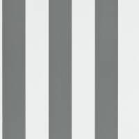 Spalding Stripe Wallpaper - Grey White
