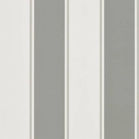 Ralph Lauren Signature Stripe Library Wallpapers Mapleton Stripe Wallpaper - Graphite - PRL703/04
