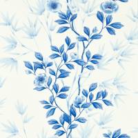 Lady Alford Wallpaper - Porcelain/China Blue