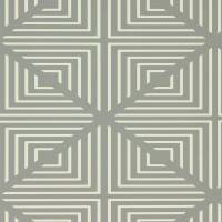 Radial Wallpaper - Slate/Chalk