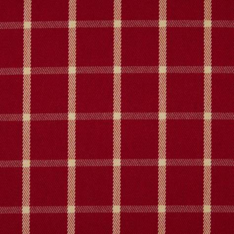 Prestigious Textiles Highlands Fabrics Halkirk Fabric - Cardinal - 1705/319