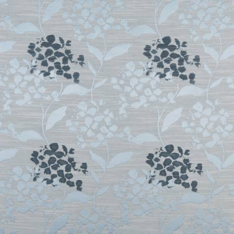 Prestigious Textiles Eden Fabrics Hydrangea Fabric - Bluebell - 1470/768
