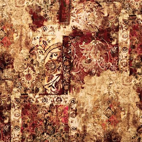 Prestigious Textiles Grand Palais Fabrics Pashmina Fabric - Ruby - 1748/302