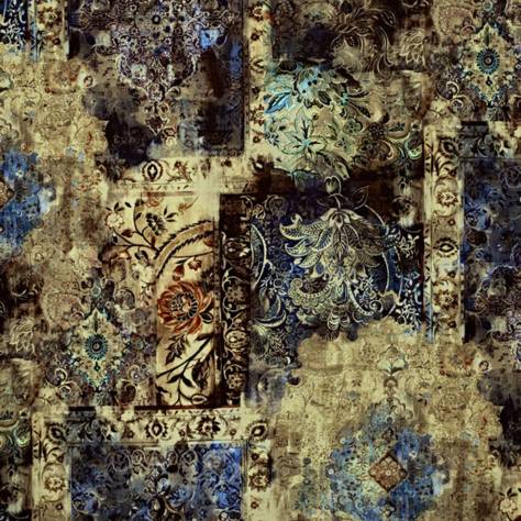 Prestigious Textiles Grand Palais Fabrics Pashmina Fabric - Sapphire - 1748/710