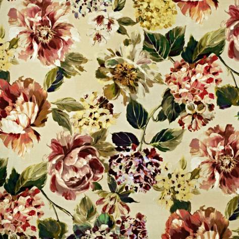 Prestigious Textiles Grand Palais Fabrics Fontainebleau Fabric - Ruby - 1749/302