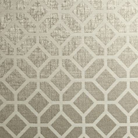 Prestigious Textiles Spectrum Fabrics Geo Fabric - Pearl - 1763/021