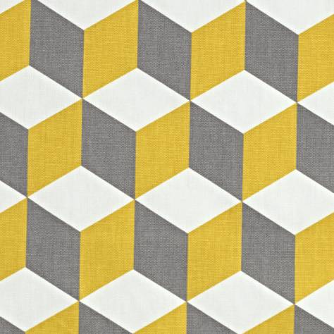 Prestigious Textiles Cube Fabrics Cube Fabric - Saffron - 5734/526 - Image 1