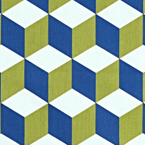 Prestigious Textiles Cube Fabrics Cube Fabric - Cobalt - 5734/715 - Image 1