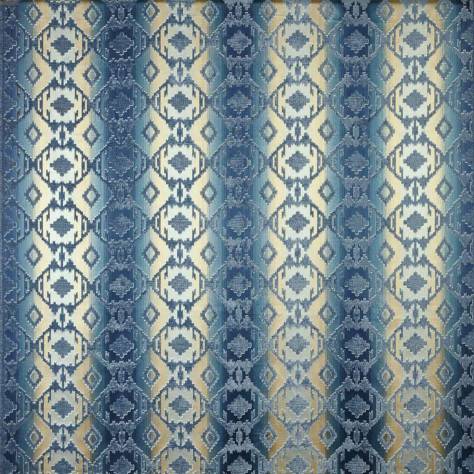 Prestigious Textiles Arizona Fabrics Navajo Fabric - Denim - 3533/703