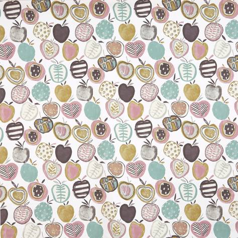 Prestigious Textiles Fresh Fabrics Apples Fabric - Marshmallow - 5000/223