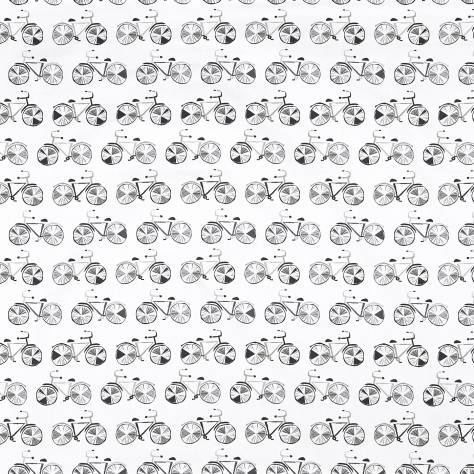 Prestigious Textiles Fresh Fabrics On Your Bike Fabric - Graphite - 5004/912