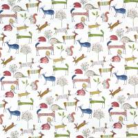 Oh My Deer Fabric - Berry