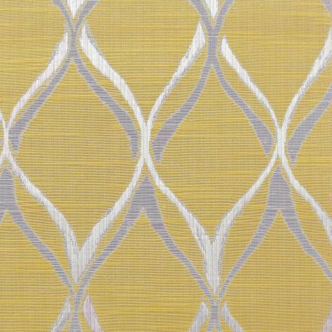 Prestigious Textiles Illusion Fabrics Mystique Fabric - Ochre - 3575/006 - Image 1