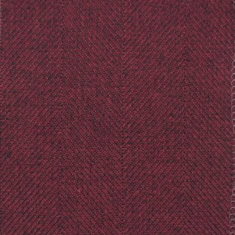 Prestigious Textiles Cheviot Fabrics Alnwick Fabric - Bordeaux - 1768/310